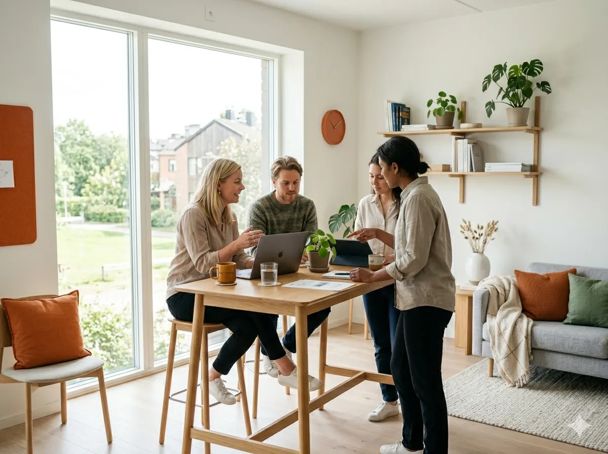 Glede -teamet på Oslokontoret